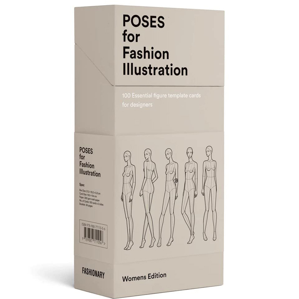 Poses for Fashion Illustration (Card Box)